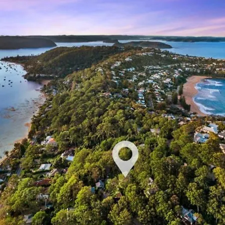 Palm Beach Sydney, Modern Home With Water View Exterior photo